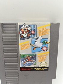 Super Mario Bros / Duck Hunt / World Class Track Meet NES Cart Only - Tested