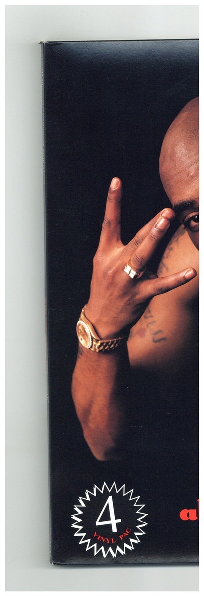 2pac / all ayez on me USA プロモ 新品未使用 2pac-all-eyez-on-me-riaa-9x-