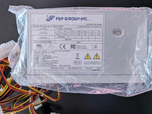 Power Supply 500W ATX 500-WATT MEDICAL-GRADE POWER SUPPLY UNIT
