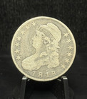 1818/7 - Silver Capped Bust 50C Half Dollar Coin