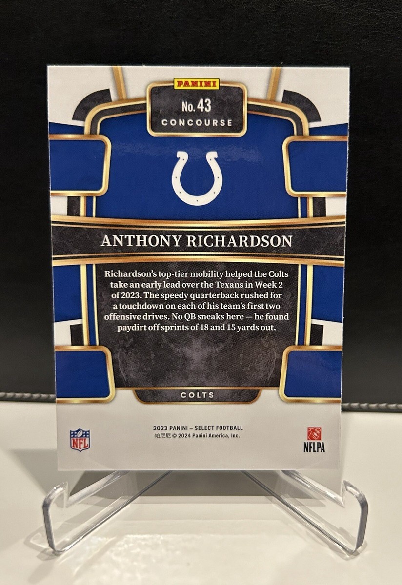 Anthony Richardson auto RC ルーキー 2023 Illusions Anthony Richardson RPA Auto Rookie Colts RC