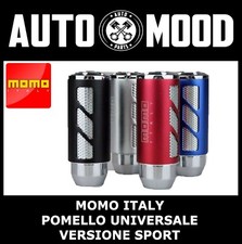 POMELLO CAMBIO UNIVERSALE MANUALE SPORT MOMO Gear Shift Knob Gearshift BLACK