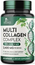 Collagen Peptides for Women & Men Hydrolyzed Supplement Hair Skin Nails Support