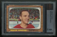 1966 Topps Roger Crozier #43 BVG 9 MINT 