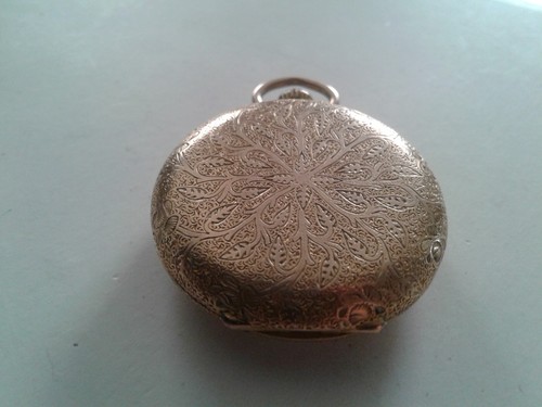 VACHERON CONSTANTIN REF 27448 14k GOLD LADY'S 35mm POCKET WATCH # 3S 01637RUNS - Picture 6 of 9