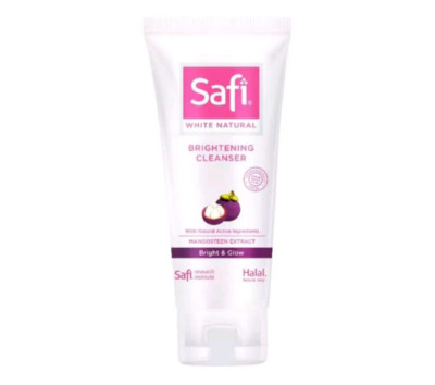Bright Cleanser Mangosteen Antioxidant Normal-Dry Skin SAFI White Natural 2X100g