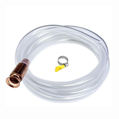 Siphon Hose 1/2" x 10 Foot, Shaker Siphon Hose for Fuel Transfer Pump - Gas S...