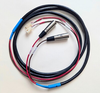 Belden 1814R 2 CH Snake Cable- Switchcraft XLRM- Molex E3 9ft - for patch bays