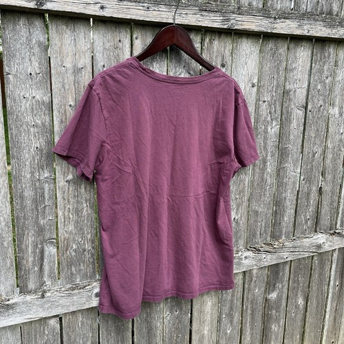 PATAGONIA P6 Logo Mountains Organic Cotton Gorpcore Tee, Wine Red- Medium - Picture 12 of 12