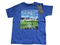 Firetrap T-Shirt , Jungs Gr 104 - 110 Front Print , Neu