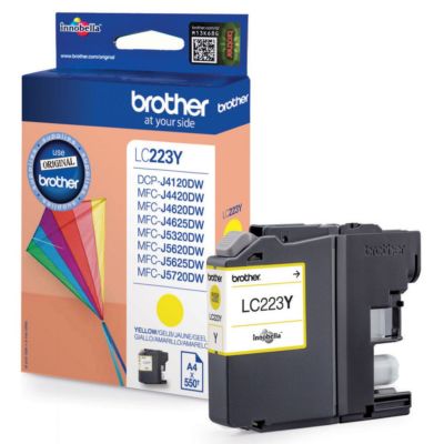 LC223Y Tintenpatrone Gelb Brother Original für MFC-J4420DW DCP-J4120DW
