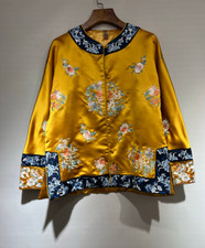 2025 new spring and autumn suit/Chinese Tang suit/round neck embroidered blouse