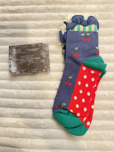 Matilda Jane Forward March Socks Girls Sz Medium (Shoe sz 9-13) New - Picture 3 of 3