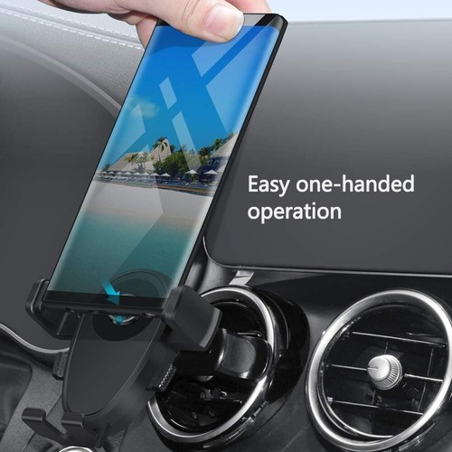Handyhalterung Für Runde Lüftungen Mercedes Benz Handyhalterung Auto Lüftung Ein - Bild 6 von 7