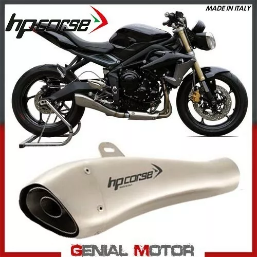 Exhaust Hp Corse Hydroform Satin Triumph Street Triple 2013 >