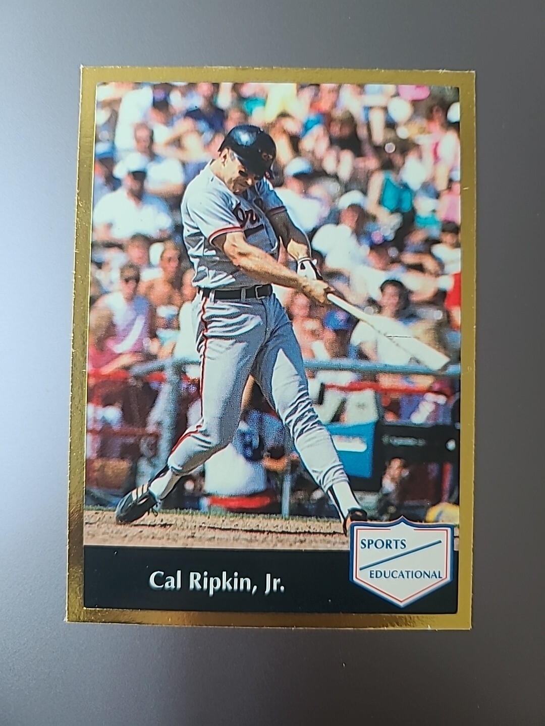 Cal, Ripken Jr, Baltimore Orioles 1991 Sports Educational Magazine # 8