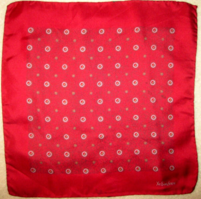 Foulard En Soie Vintage Renault - Dimensions 78x80 Cm, Couleur Vert, Occasion Authentique