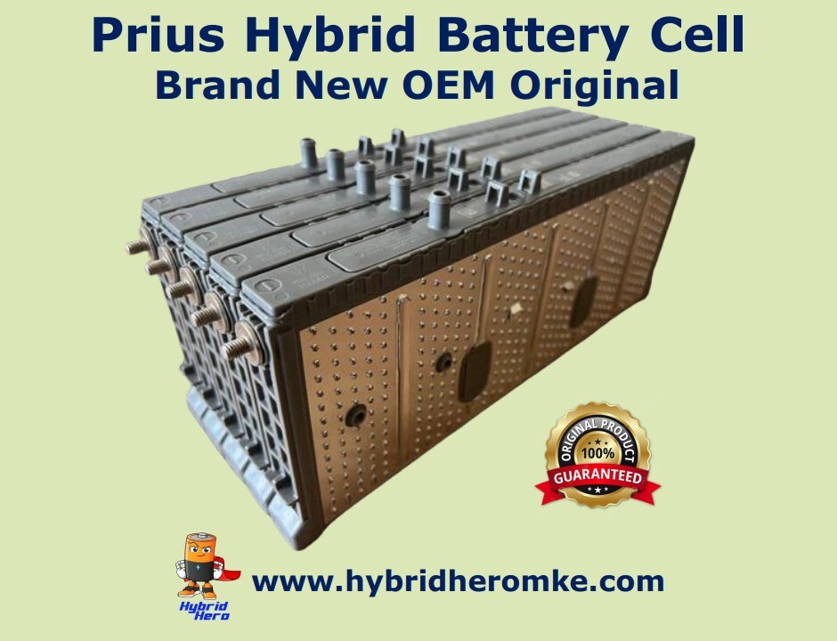 OEM Toyota Prius Hybrid Battery Cell (NiMH) - Fits 2004-2008 Models (Brand New)