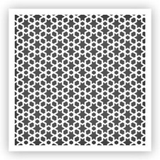 Pattern 18 Stencil - Choose a Size - Laser-Cut Reusable Plastic