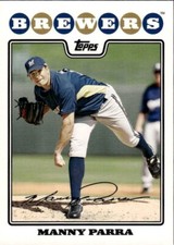 2008 Topps - #481 Manny Parra