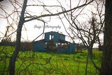 Digital image picture wallpaper barn in field photo by Paige