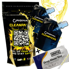 Original CleanPacks 2x 30ml Black EDITION zum Schrauben Fake Urin Sauber Clean