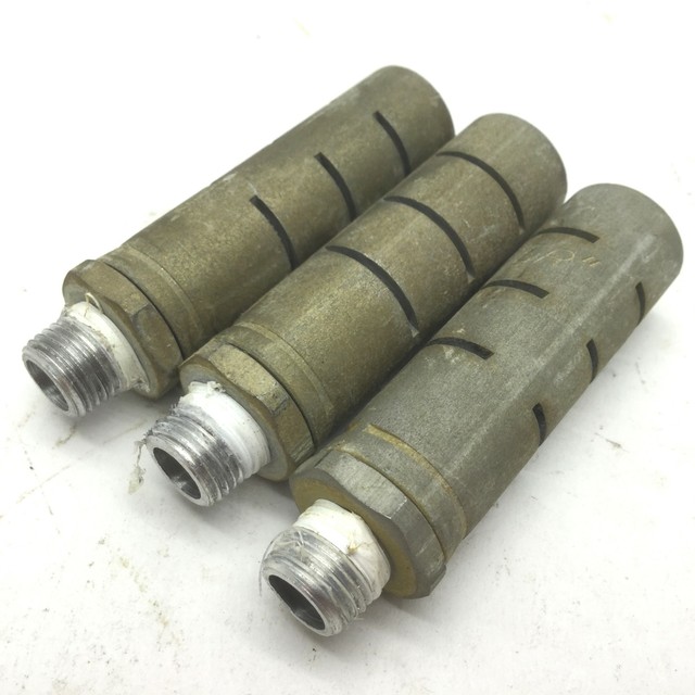 Lot of 3 Parker Schrader Bellows 48021000 Pneumatic Air Muffler