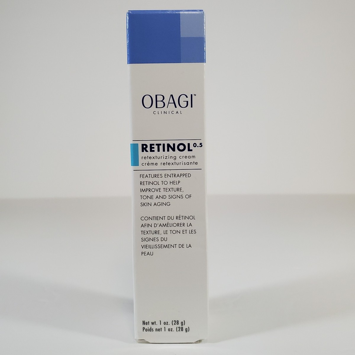 Obagi Clinical Retinol 0.5 Retexturizing Cream 1oz Tone Anti