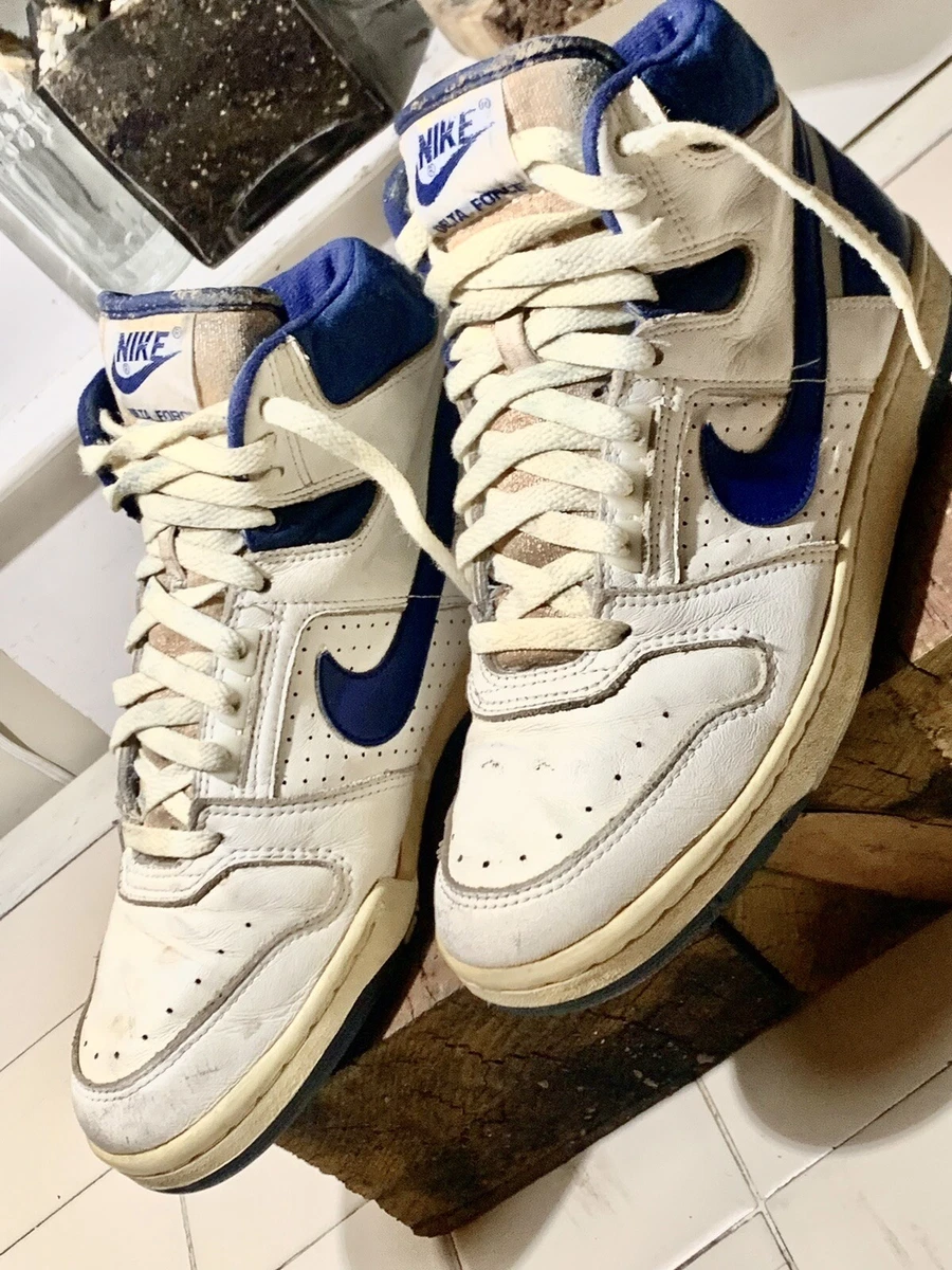 Nike Delta Force AC 3 4 Blue Men s Sneakers US8.5 1986 Made In Korea Vintage