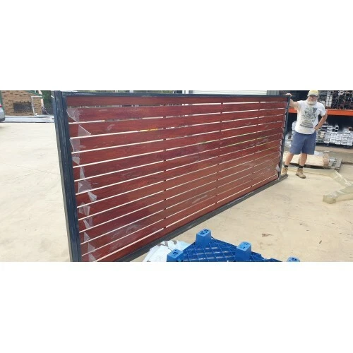 Vertical Slats in Monument DARK Grey - DIY Kits - 3m to 7m wide Sliding Gates - Picture 7 of 15
