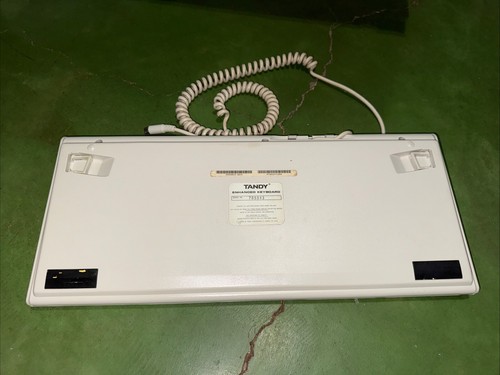 Vintage Tandy verbesserte mechanische Computertastatur UNGETESTET VERKAUFT WIE ABGEBILDET - Bild 4 von 13