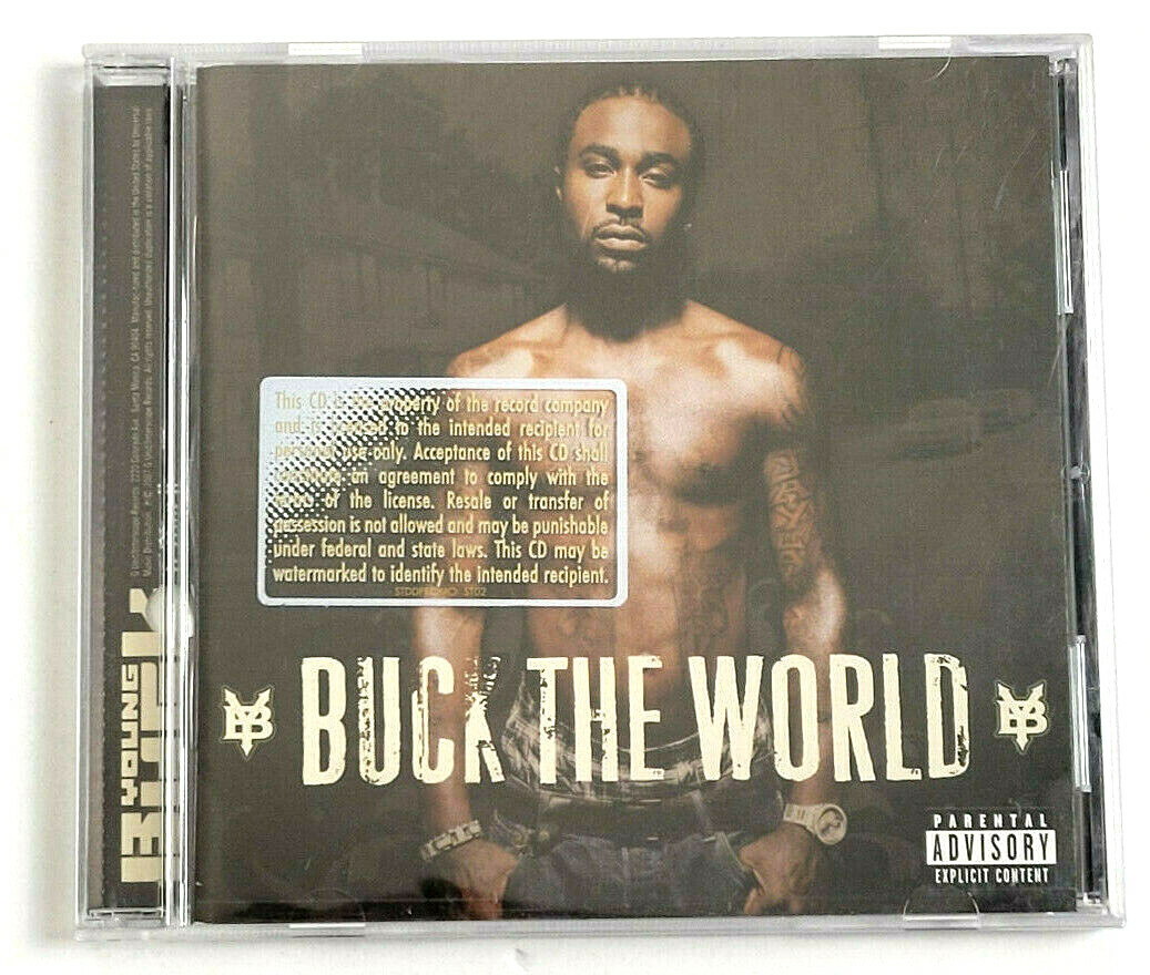 YOUNG BUCK - BUCK THE WORLD - RAP CD (2007) *PROMO CD