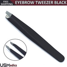 Hair Removal Tweezers Slant Tip Eyebrow Facial Nose Ingrown Hair Care Beauty New