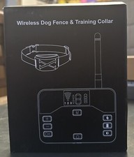 Wireless dog fence and training collar-medium