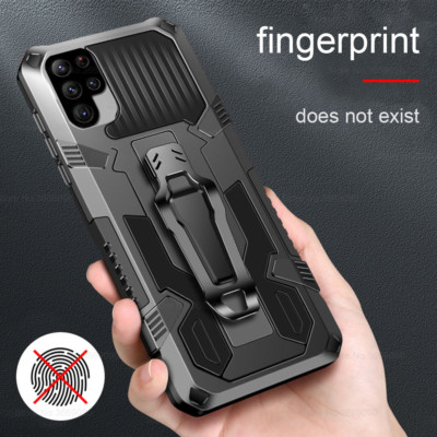 For Samsung S23 S22 Ultra S21 A53 A52 Magnetic Stand Shockproof Armor Case Cover
