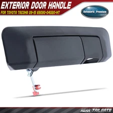 Upgraded Metal Tailgate Handle w/Camera Hole for Toyota Tacoma 2009-2015 Texture