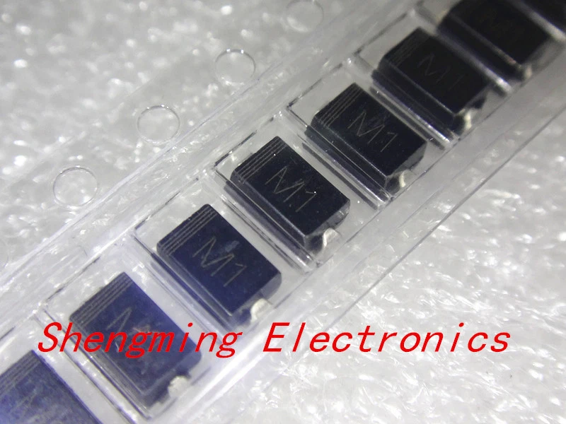 1000pcs M1 SMA 1N4001 IN4001 SMD DO-214AC Rectifier Diode - Bild 1 von 1