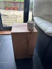 Solid Oak Block 300x300mm square top