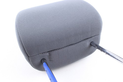 2011-2015 TOYOTA TACOMA FRONT RIGHT LEFT SEAT HEADREST GRAY CLOTH OEM - Picture 6 of 6