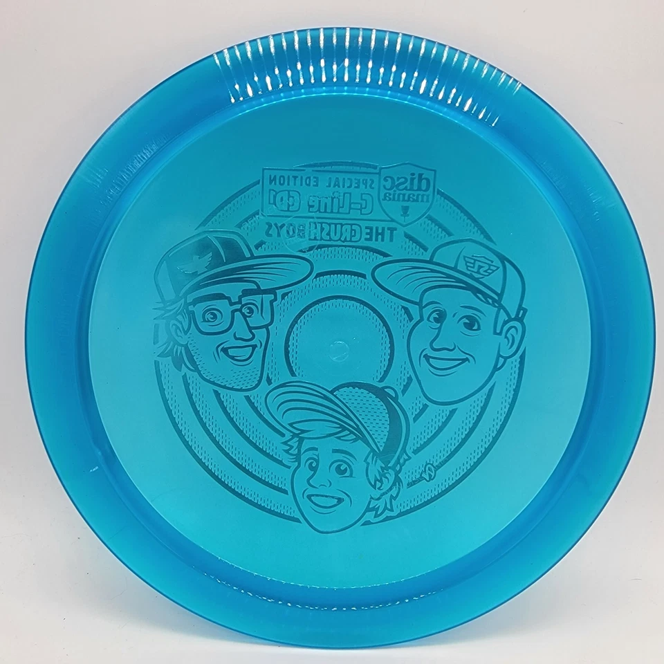 Discmania C-Line CD1 Crush Boys Blue/Rainbow Stamp 173g - Image 3 of 3