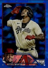 2023 Topps Chrome Sapphire Edition Ketel Marte #239 Arizona Diamondbacks 3I