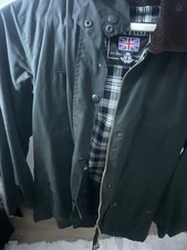 Lakeline British Classic black cotton waxed Wax Jacket  women's  EUR 40 GR 14 