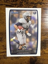 2013 Bowman #121 Stedman Bailey rookie card. rookie card picture