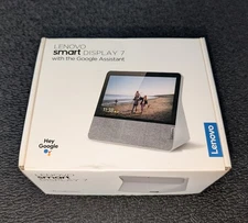 Lenovo 7 Smart Display with Google Assistant WiFi Grey CD-17302F ZA5K0012US