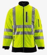Refrigiwear Hivis Extreme Softshell Jacket -- 60 F Comfort, ANSI Class 3