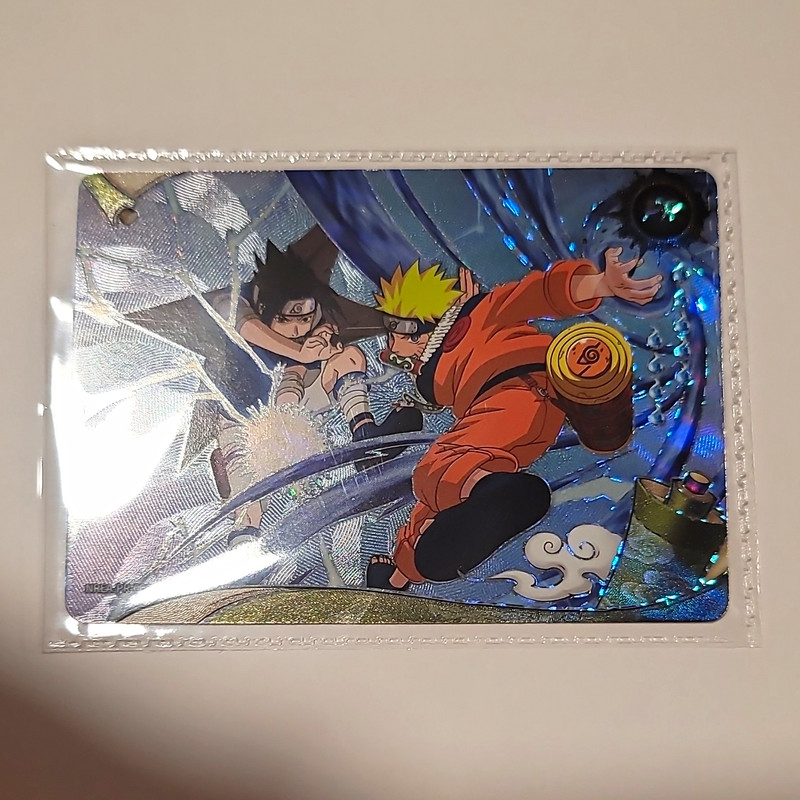 KAYOU Naruto Kayou Naruto Hologram Naruto vs Sasuke Card NREA-PR003 Promo