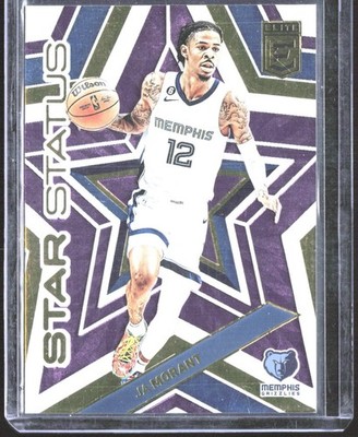 2022-23 Donruss Elite - Star Status Ja Morant #19 Purple /49