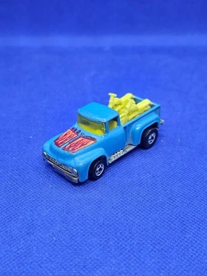 Hot Wheels Classic 56 Ford Pickup Motorcycles Mattel 1973 Hong Kong - Photo 1/4