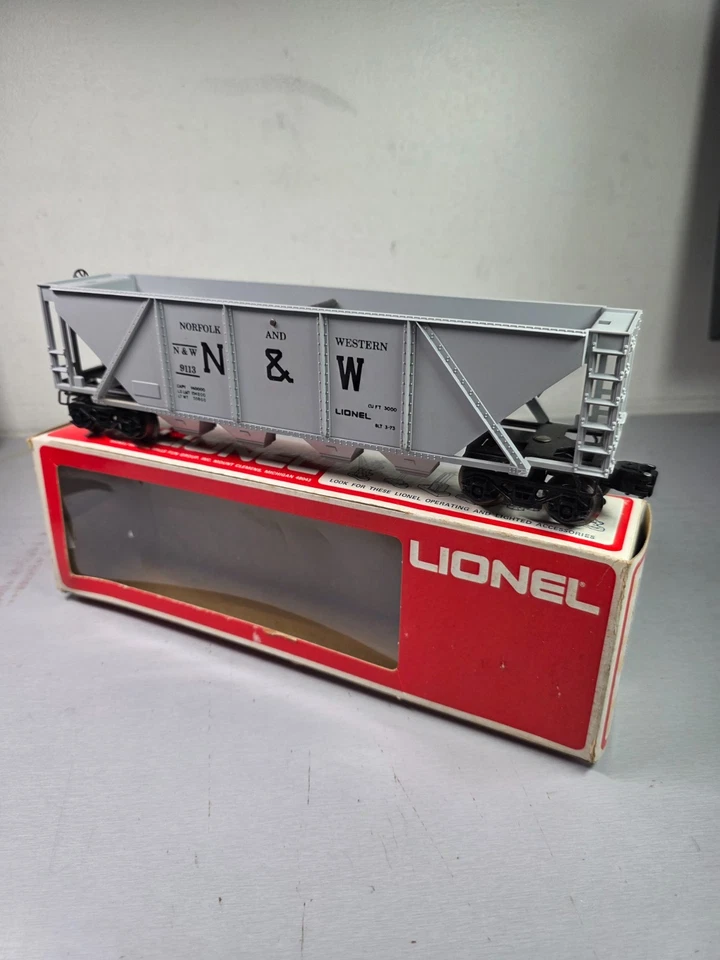 LIONEL 6-9113 Norfolk & Western Quad Hopper ++++ BRAND NEW ++++ OB ++++ - Image 3 of 4