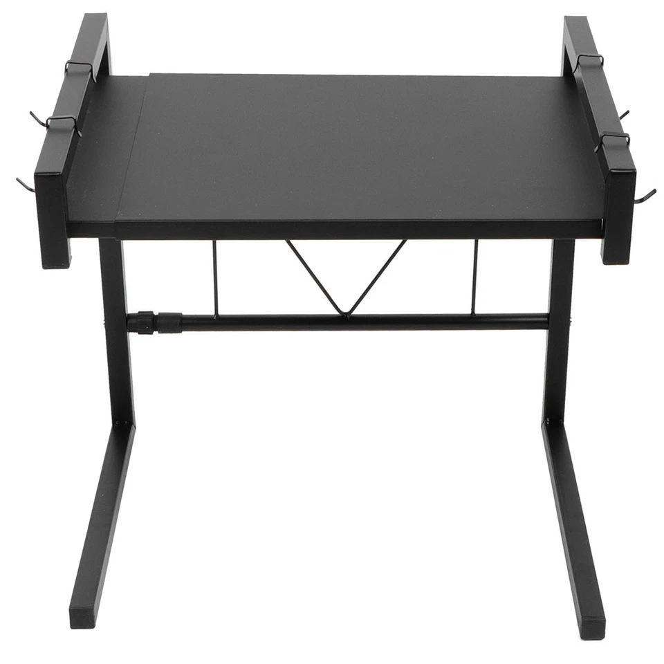 Schwarz Teleskop Mikrowelle Rack Küche Lagerung Regal Multifunktionale - Bild 2 von 4